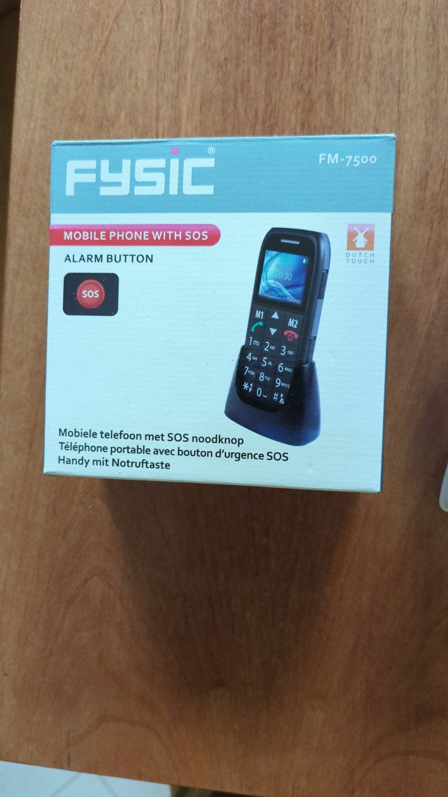 Fysic FM-7500 Mobiele Telefoon met SOS Noodknop, Telecommunicatie, Mobiele telefoons | Overige merken, Geen camera, Ophalen of Verzenden