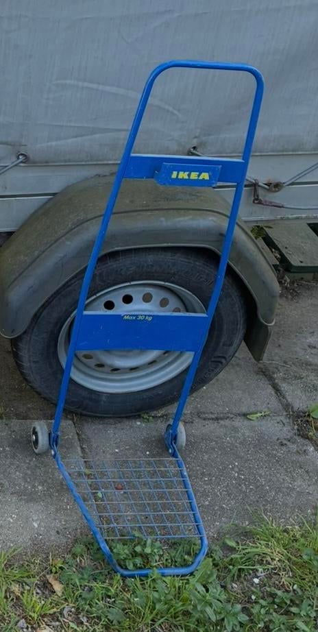Ikea steekwagen, 60 tot 80 liter, Ophalen of Verzenden, Gebruikt, Steekwagen