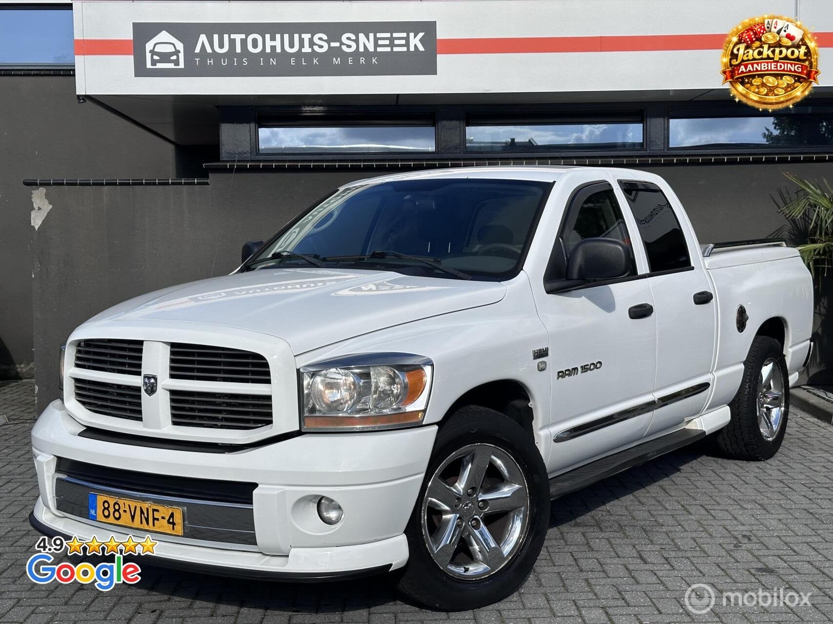 Dodge Ram 1500 | 3.500 kg Trekgewicht | Leder | 20” LMV |, Gebruikt, 8 cilinders, 5654 cc, Leder