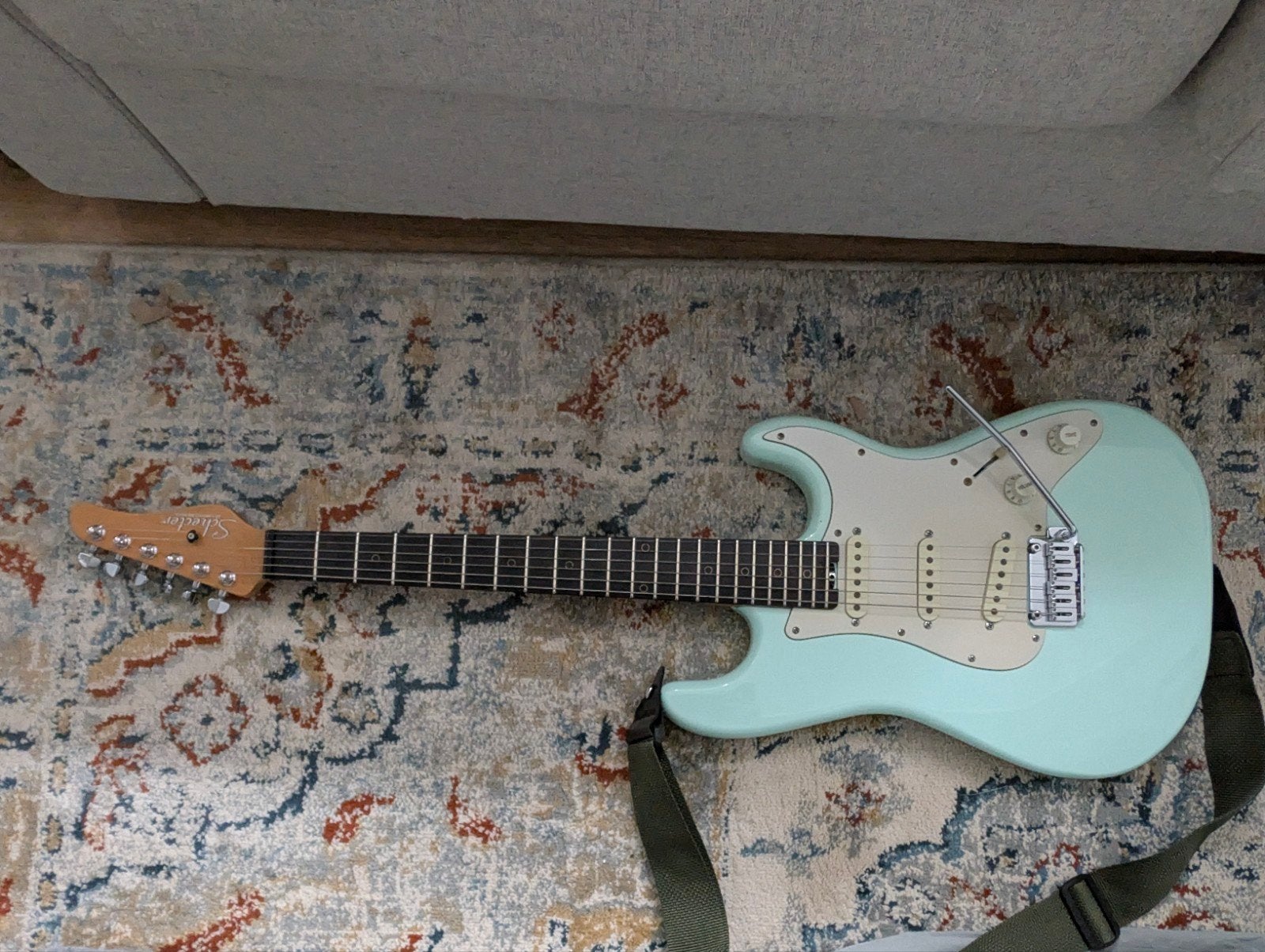 Schecter Nick Johnston met Seymour Duncan Antiquity pickups, Ophalen of Verzenden, Zo goed als nieuw, Solid body, Overige merken