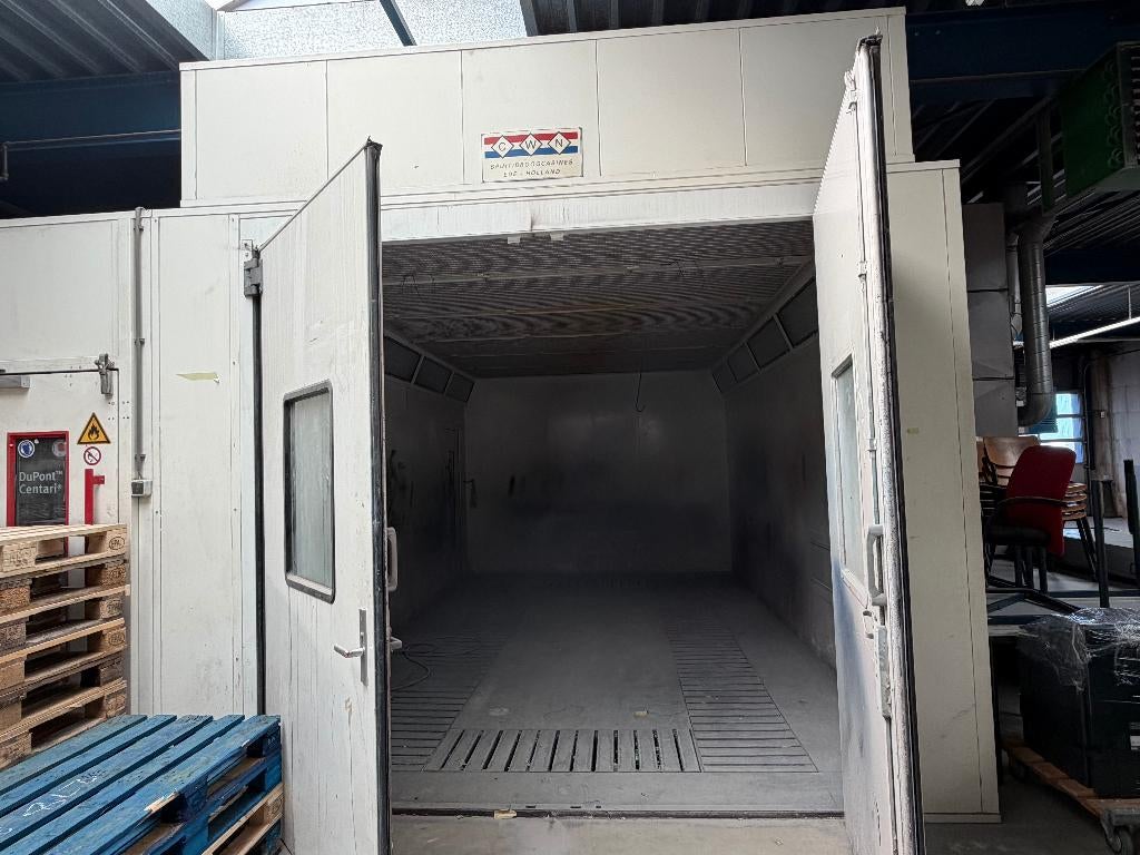 spuitcabine personenwagens