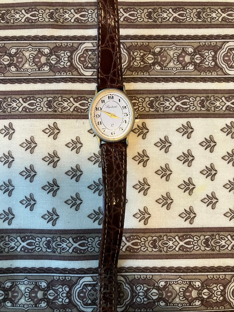 Partij vintage Pontiac horloges!, Ophalen of Verzenden, Gebruikt, Staal, Overige merken