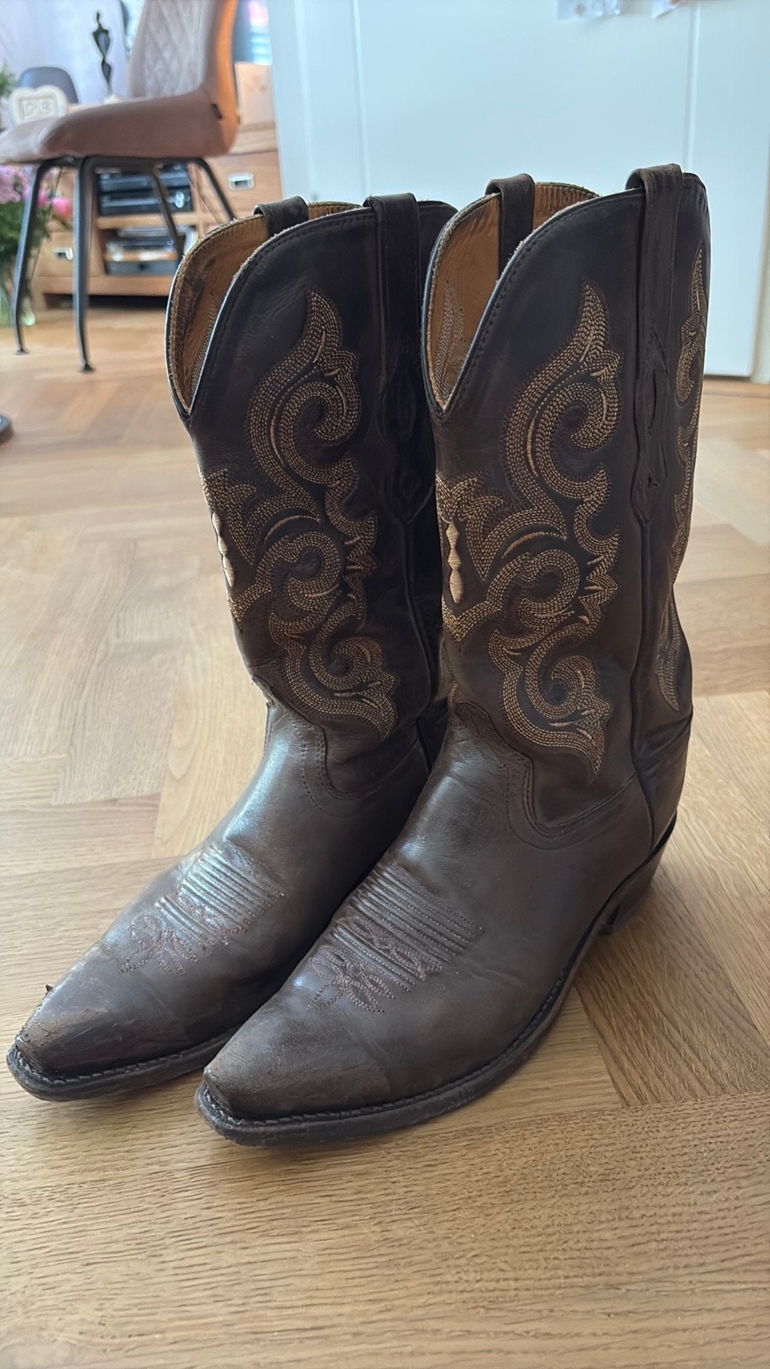 Bootstock cowboylaarzen maat 41, Ophalen of Verzenden, Gedragen, Bruin, Hoge laarzen