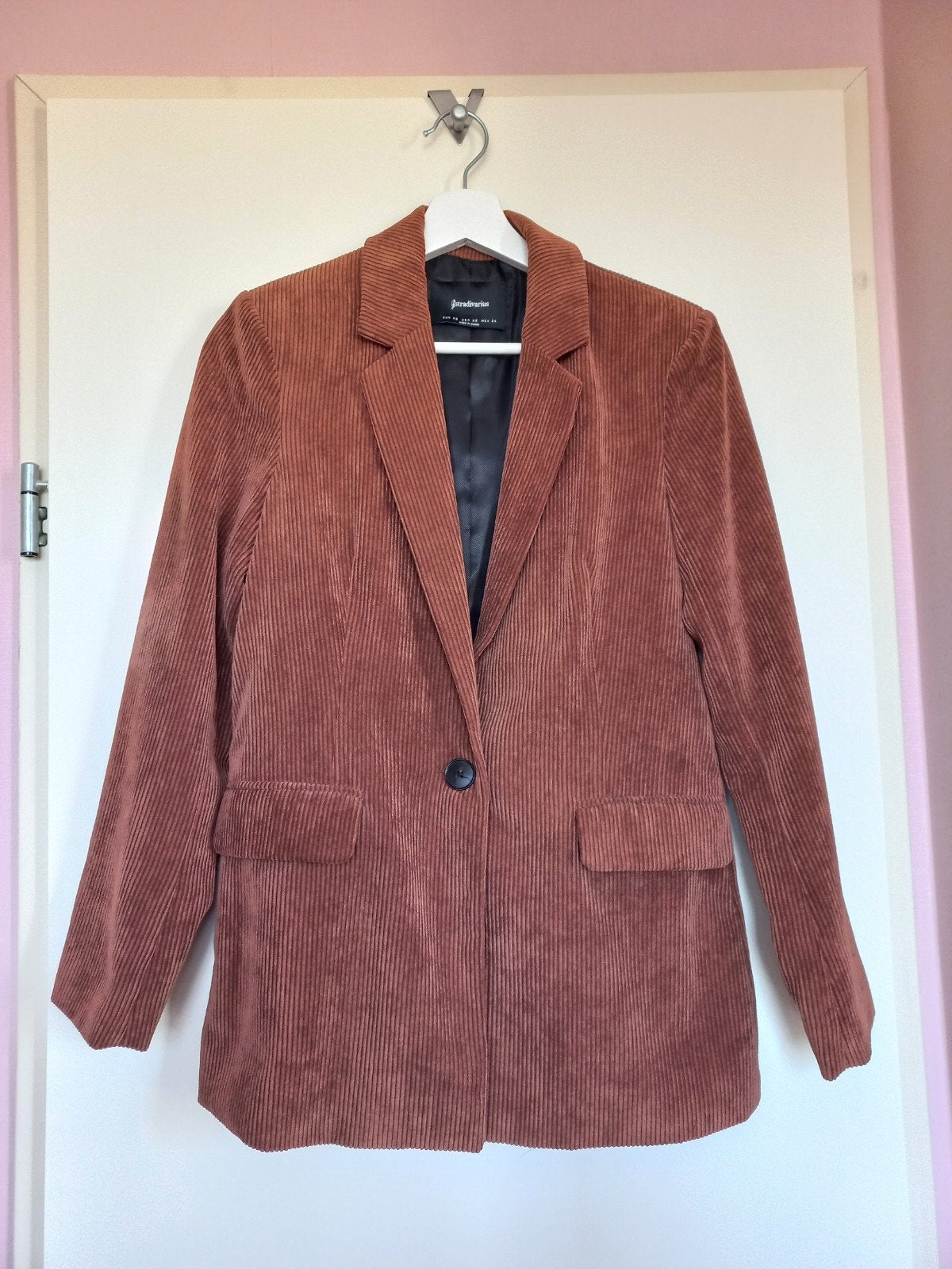 Stradivarius bruine blazer, Kleding | Dames, Ophalen of Verzenden, Zo goed als nieuw, Maat 34 (XS) of kleiner, Zwart