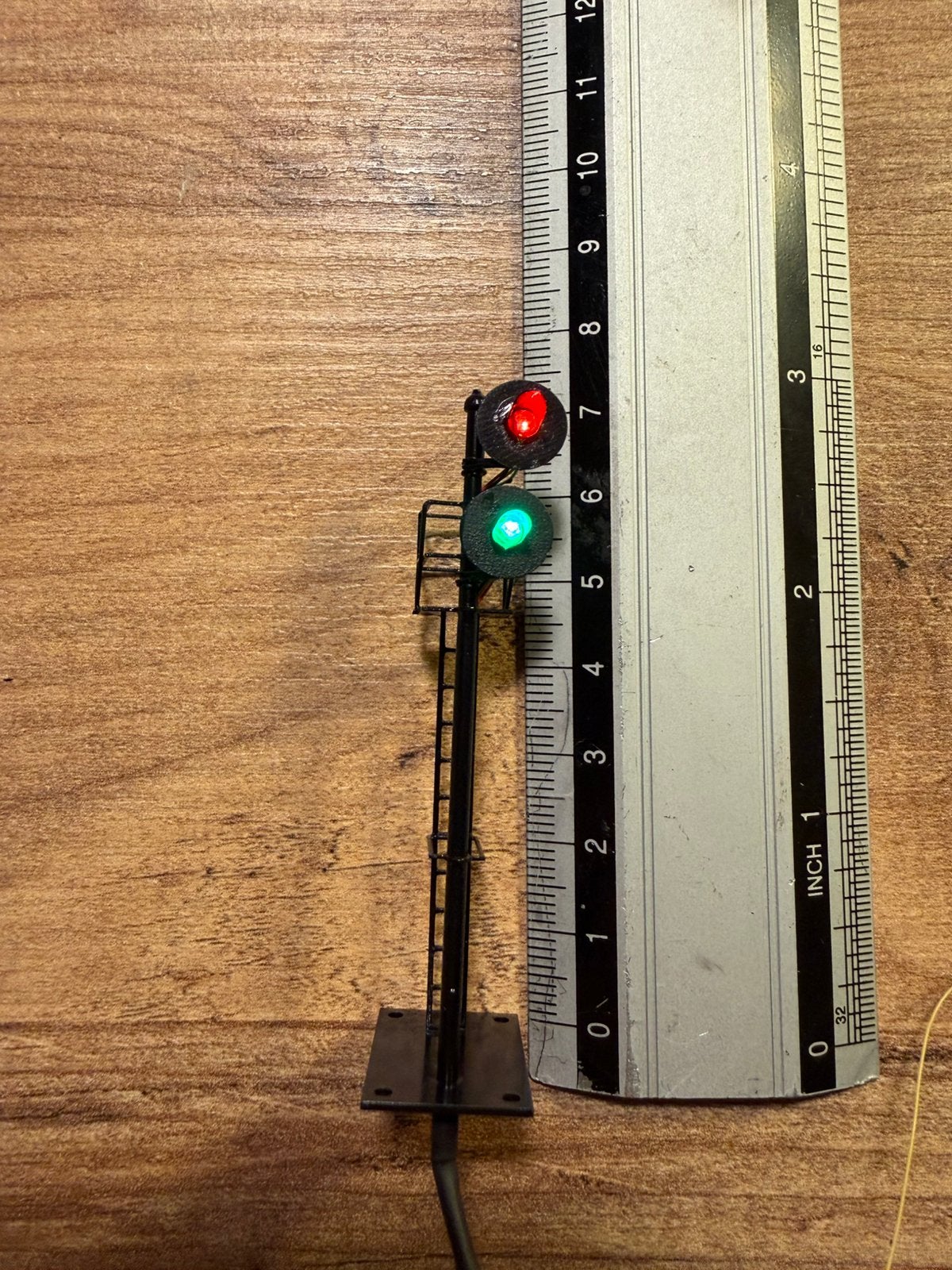 Amerikaans sein | 7cm | H0, Overige merken, Gelijkstroom, Verzenden, Overige typen