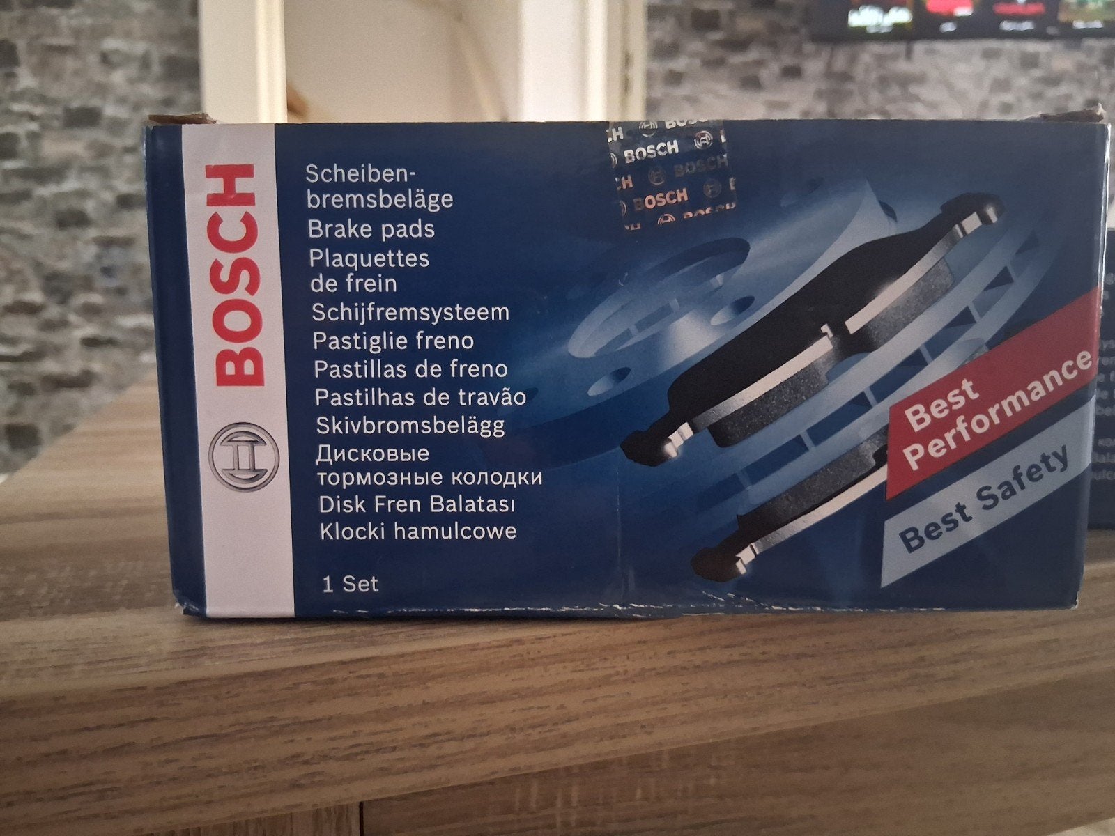 Nieuwe Bosch remblokken voorzijde Audi A3, A4, A6 (BP617)