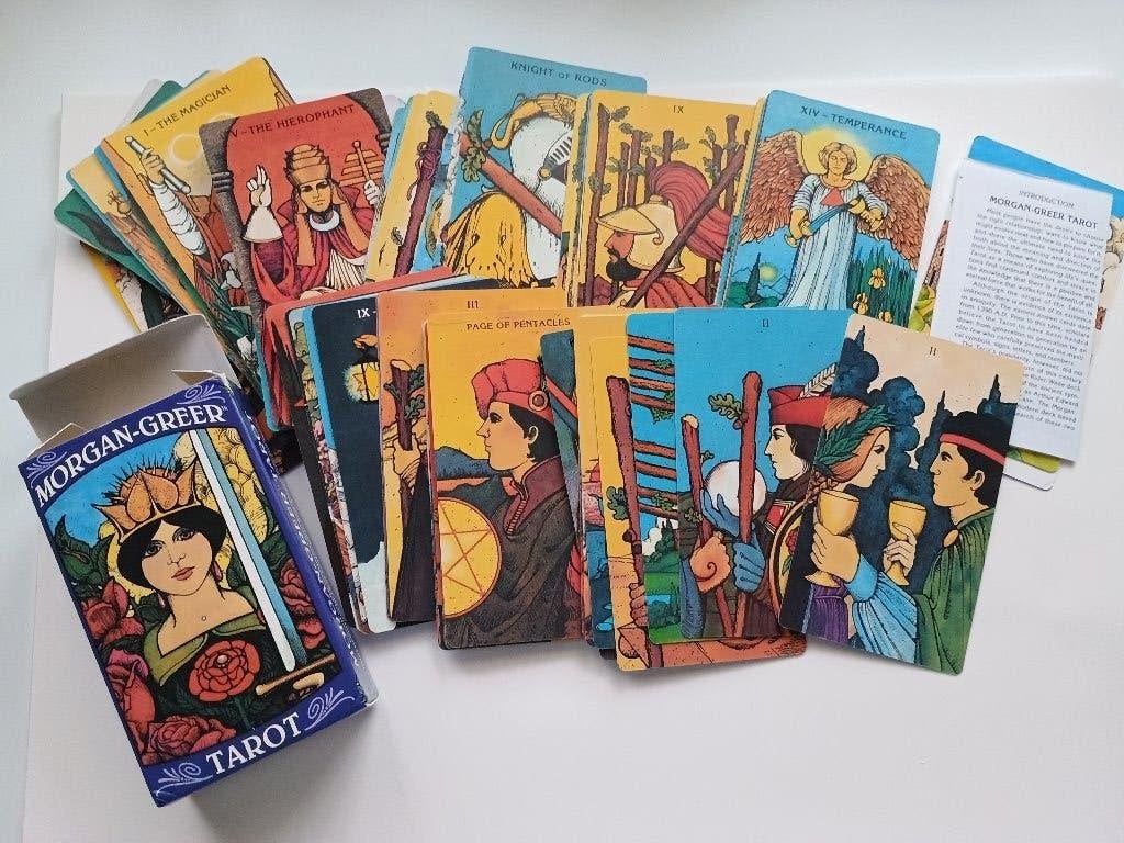 Tarot kaarten Morgan Greer, Boeken, Ophalen of Verzenden, Nieuw, Tarot of Kaarten leggen, Overige typen