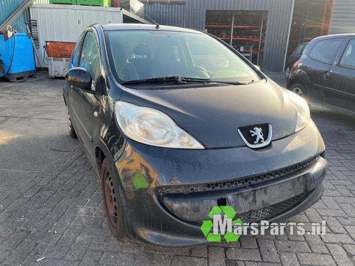 Kontaktslot + Sleutel van een Peugeot 107, Gebruikt, -, -, Ophalen of Verzenden