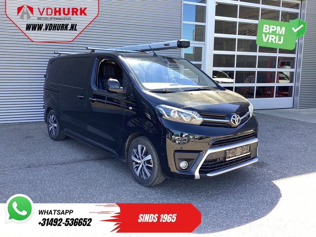 Toyota ProAce Worker 1.5 2x Schuifdeur/ Adapt.Cruise/ Head-u, 1556 kg, Gebruikt, 4 cilinders, 2000 kg