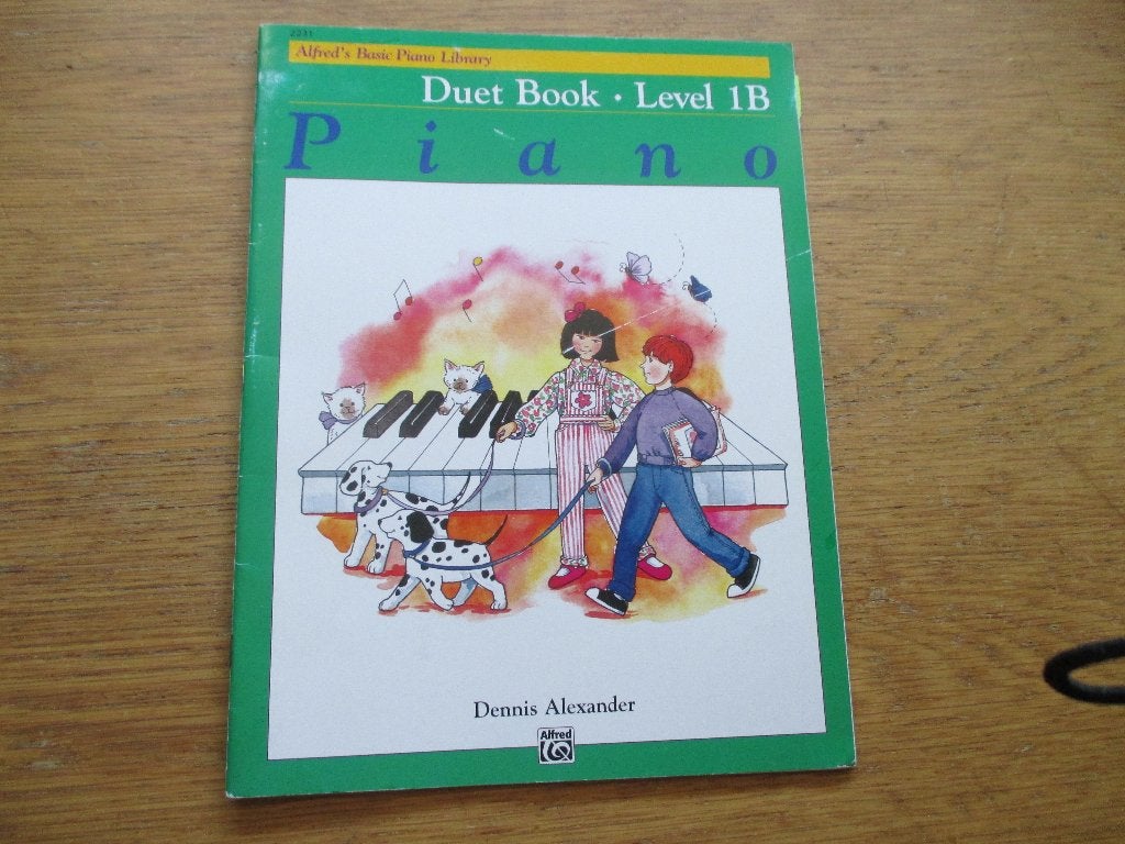 ALFRED'S BASIC PIANO LIBRARY - DUET BOOK LEVEL 1 B, Gebruikt, Overige genres, Les of Cursus, Ophalen of Verzenden