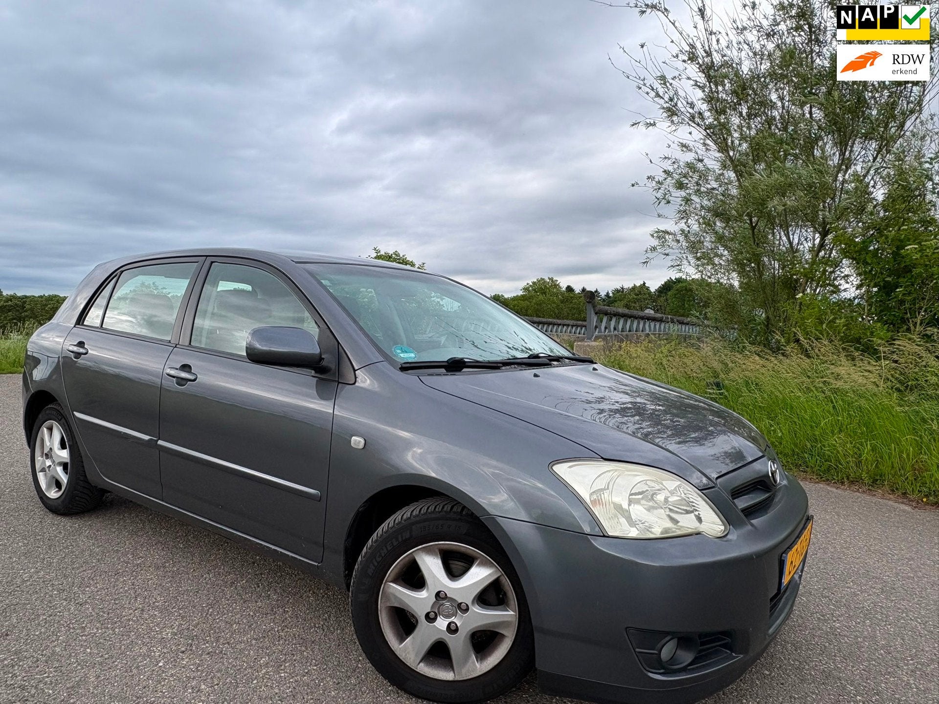 Toyota Corolla 1.6 VVT-i Terra/ climatronic/ bj 2006/ 5 deur, Voorwielaandrijving, 450 kg, 4 cilinders, Corolla