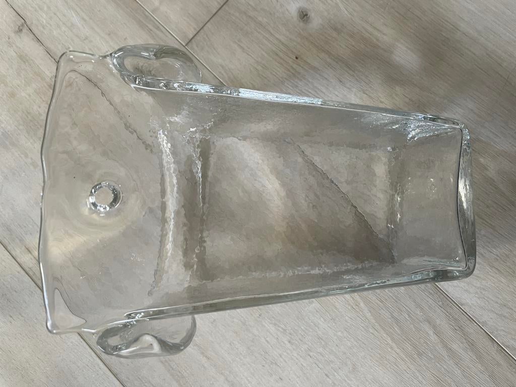 3 glazen vazen voor aan de muur, Ophalen of Verzenden, Zo goed als nieuw