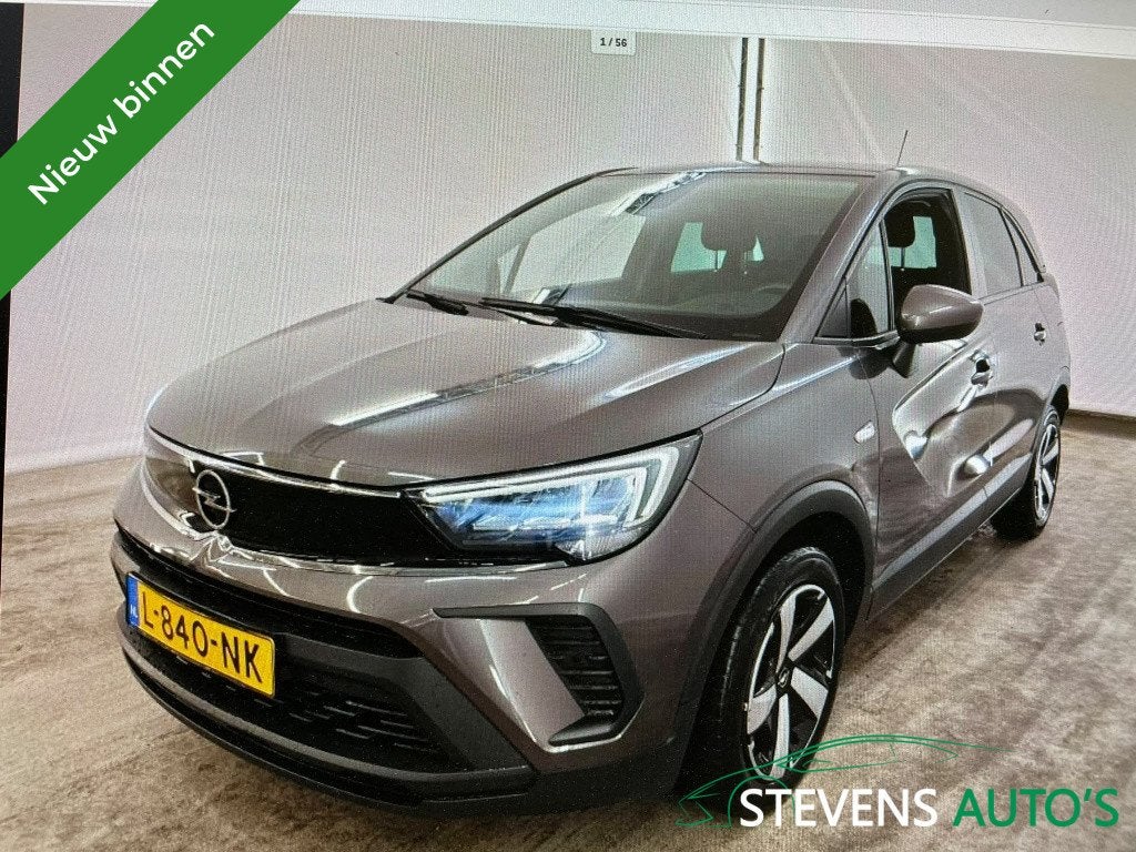 Opel Crossland 1.2 Edition NAVI NAVIGATIE / CAMERA / PDC / F, 83 pk, Stof, Gebruikt, 1199 cc