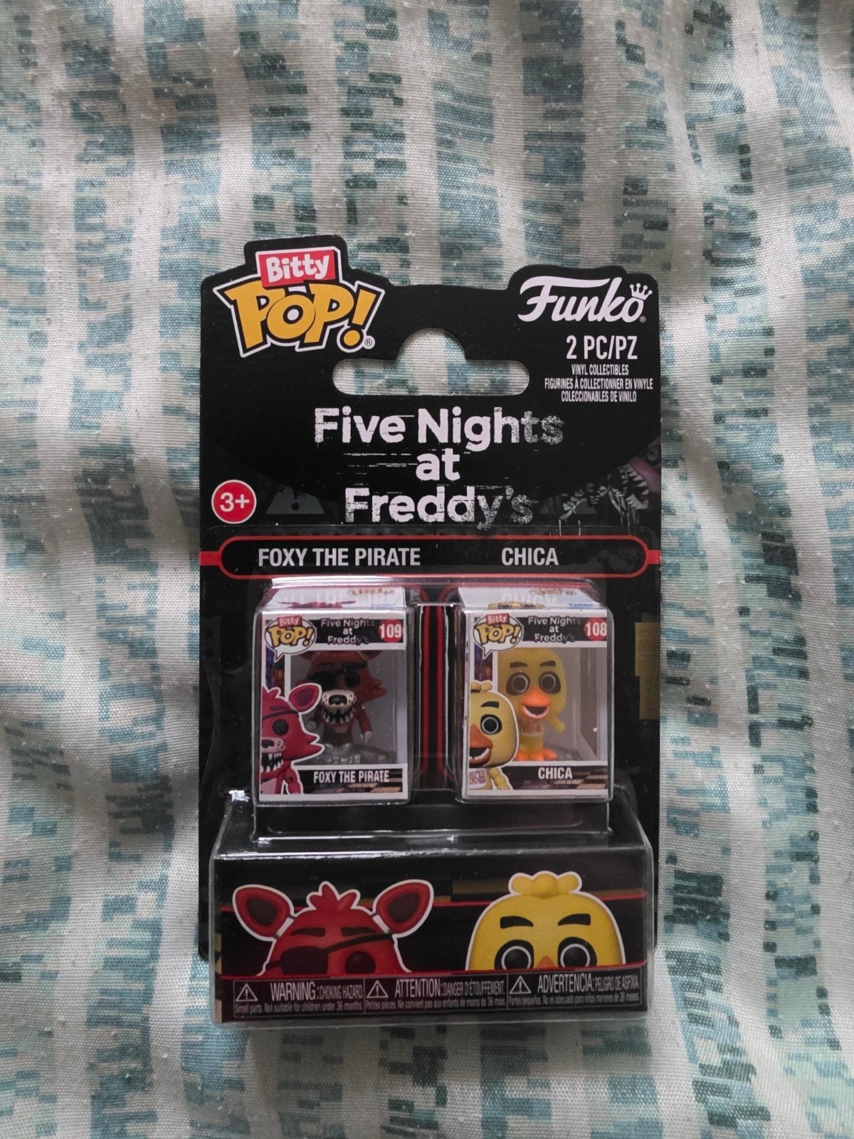 Funko Bitty Pop! Five Nights at Freddy's Foxy & Chica, Ophalen of Verzenden, Nieuw