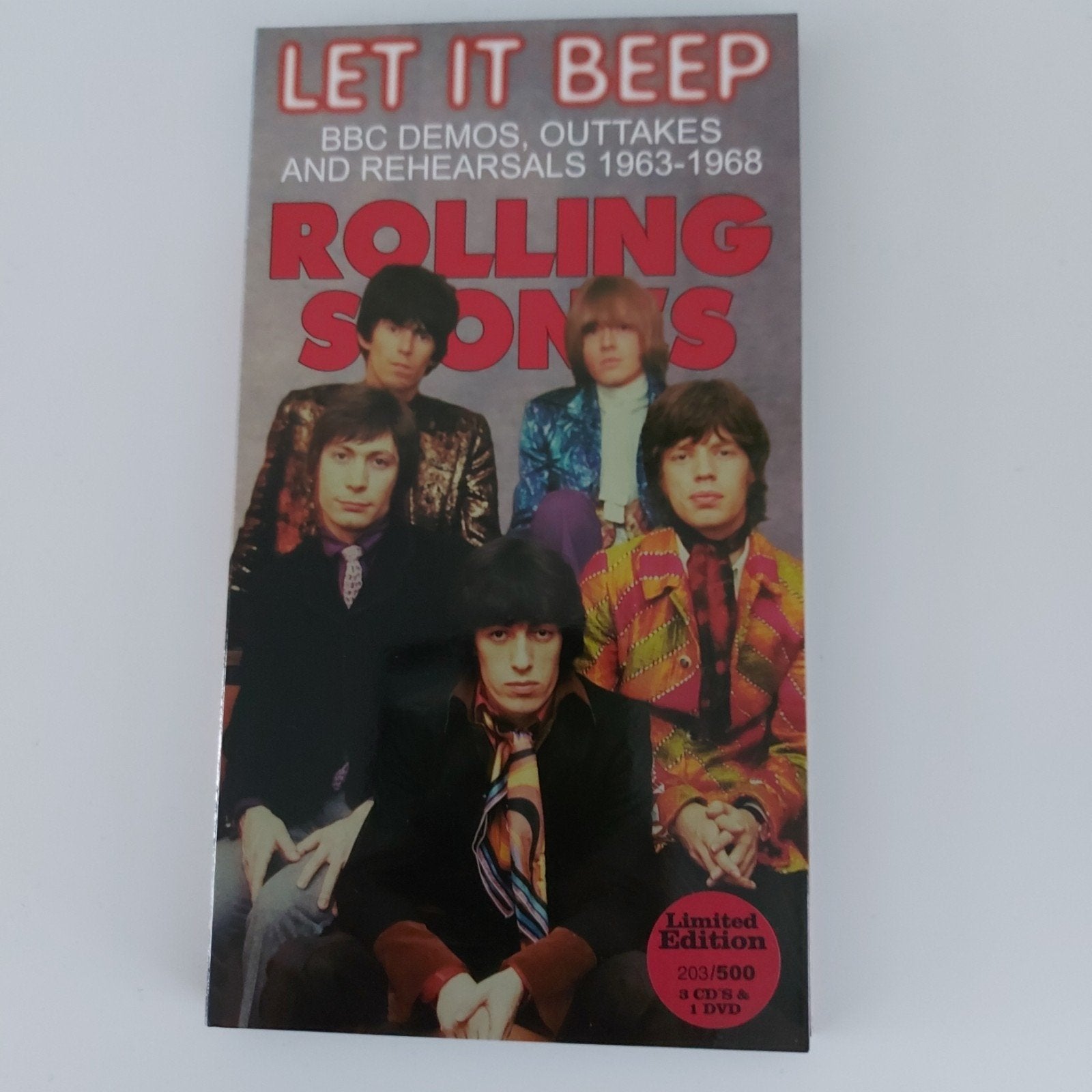 Rolling Stones - Let It Beep (3CD + 1 DVD Boxset), Rock, Boxset, Inclusief doosje, Ophalen of Verzenden