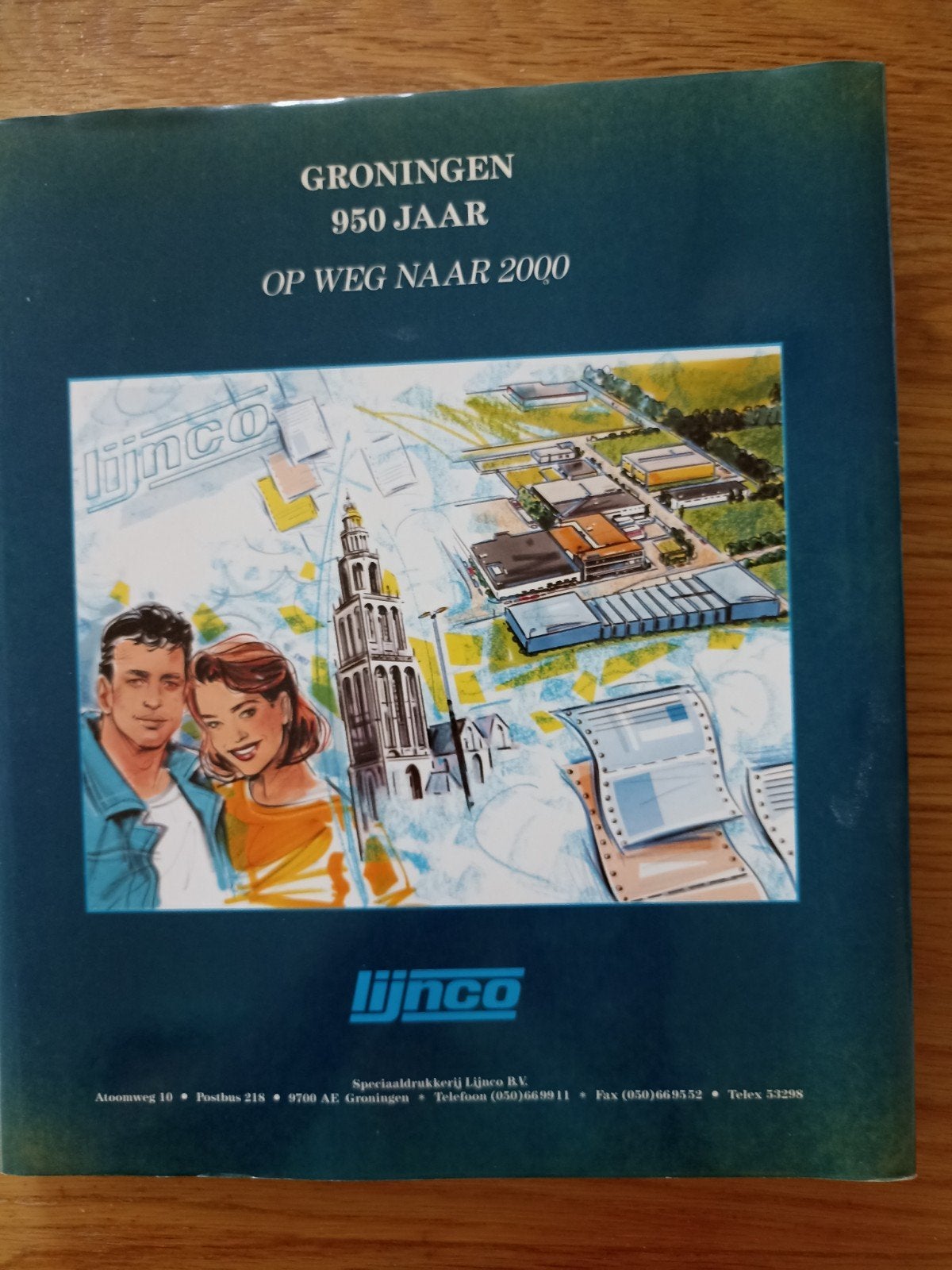 Groningen 950 jaar op weg naar 2000 - Jan Heuff, Ophalen of Verzenden, 20e eeuw of later, Zo goed als nieuw, Jan Heuff, Bart Tammeling