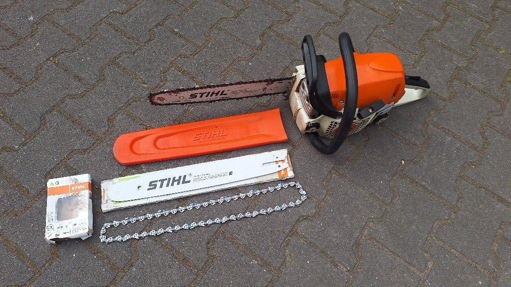 Stihl MS231 Motorzaag kettingzaag. Met extra Ketting en blad, ,, Ophalen of Verzenden, Zo goed als nieuw, ,