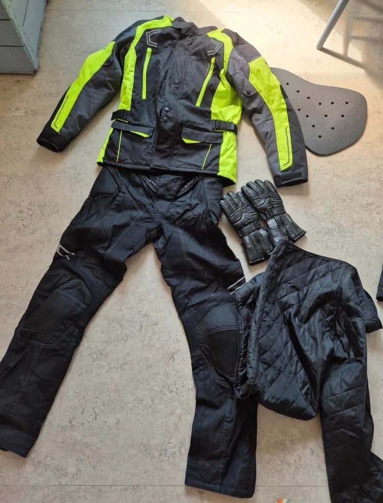 Difi Motorpak Maat 52 L met Handschoenen - Weinig Gebruikt, Motoren, Kleding | Motorkleding, Heren, Difi, Ophalen of Verzenden