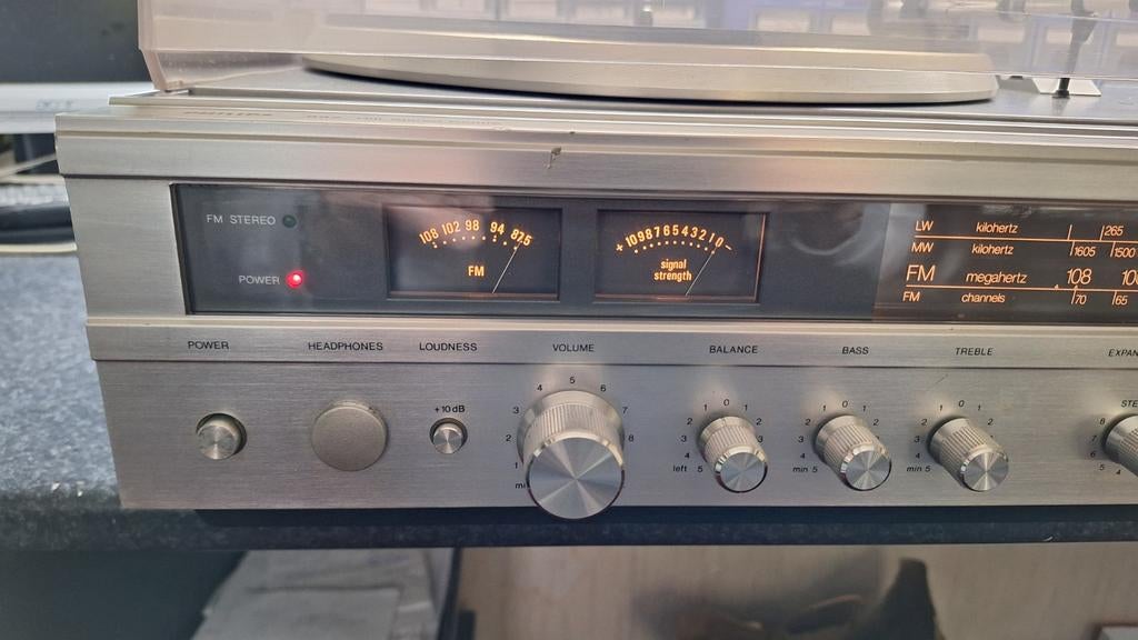 Philips combinatie 22AH995 gereviseerd., Audio, Tv en Foto, Versterkers en Receivers, Minder dan 60 watt, Overige merken, Ophalen of Verzenden