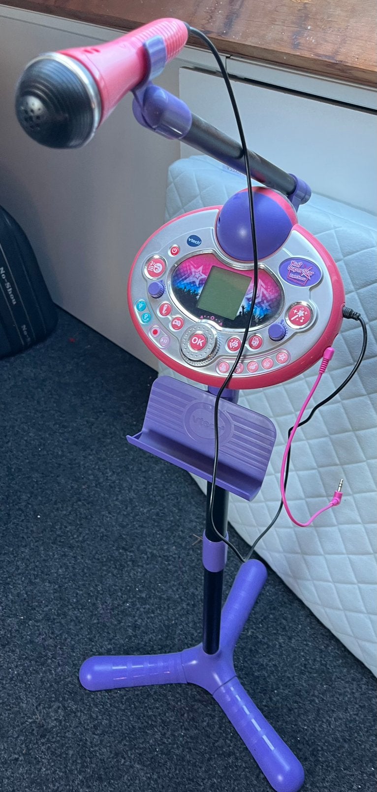 Vtech microfoon op standaard, Ophalen of Verzenden, Zo goed als nieuw, Overige typen