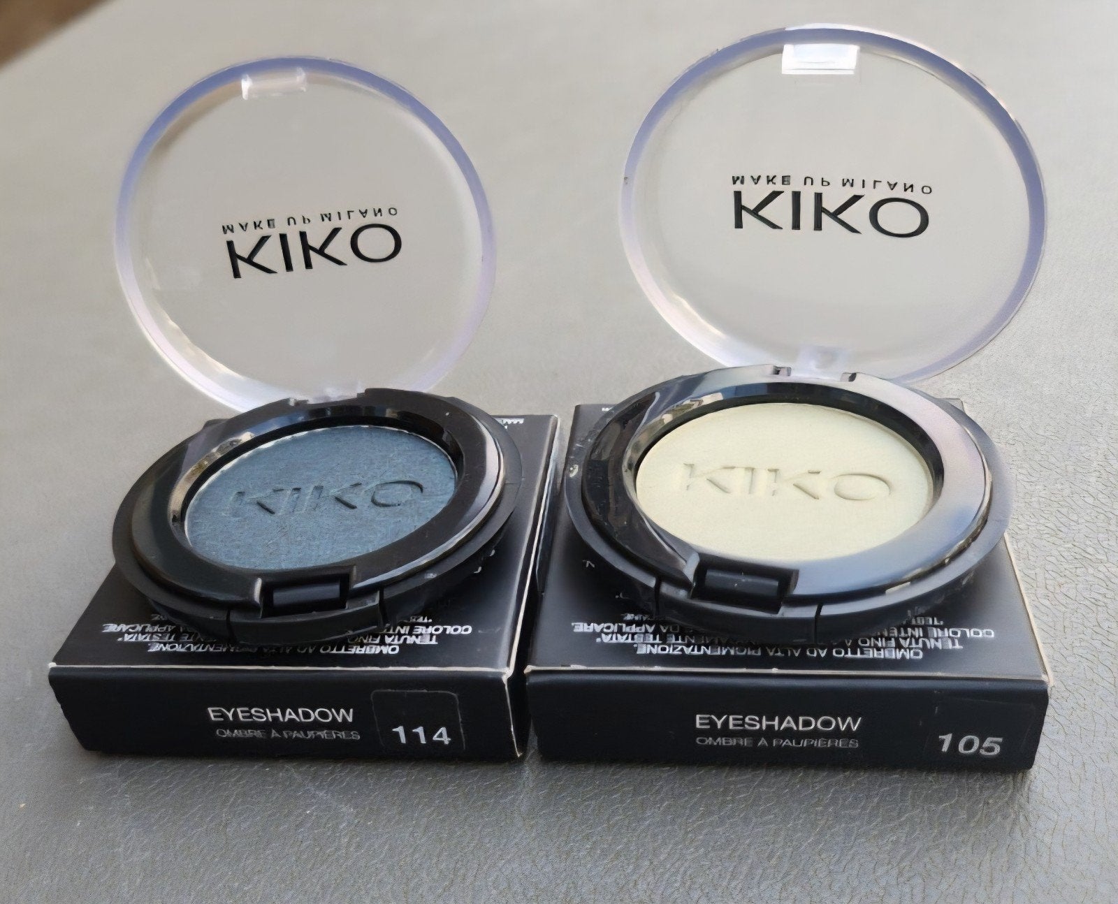 KIKO Milano Eyeshadow 105 en 114, Ophalen of Verzenden, Nieuw, Ogen