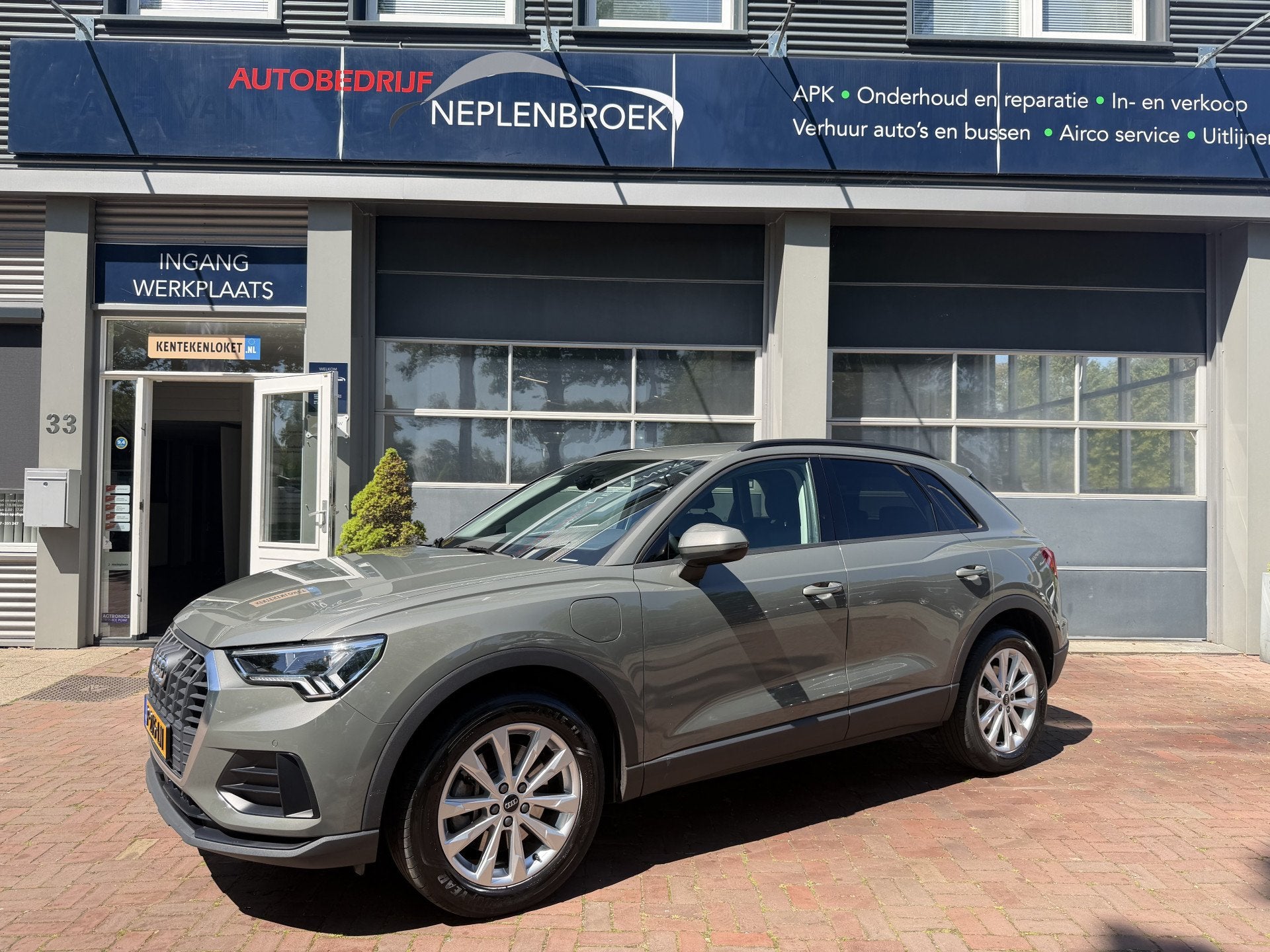 Audi Q3 45 TFSI e S edition Plug Hybride Bj 2021 Km 47.000 N, Auto's, Dealer onderhouden, Gebruikt, Euro 6, 116 pk