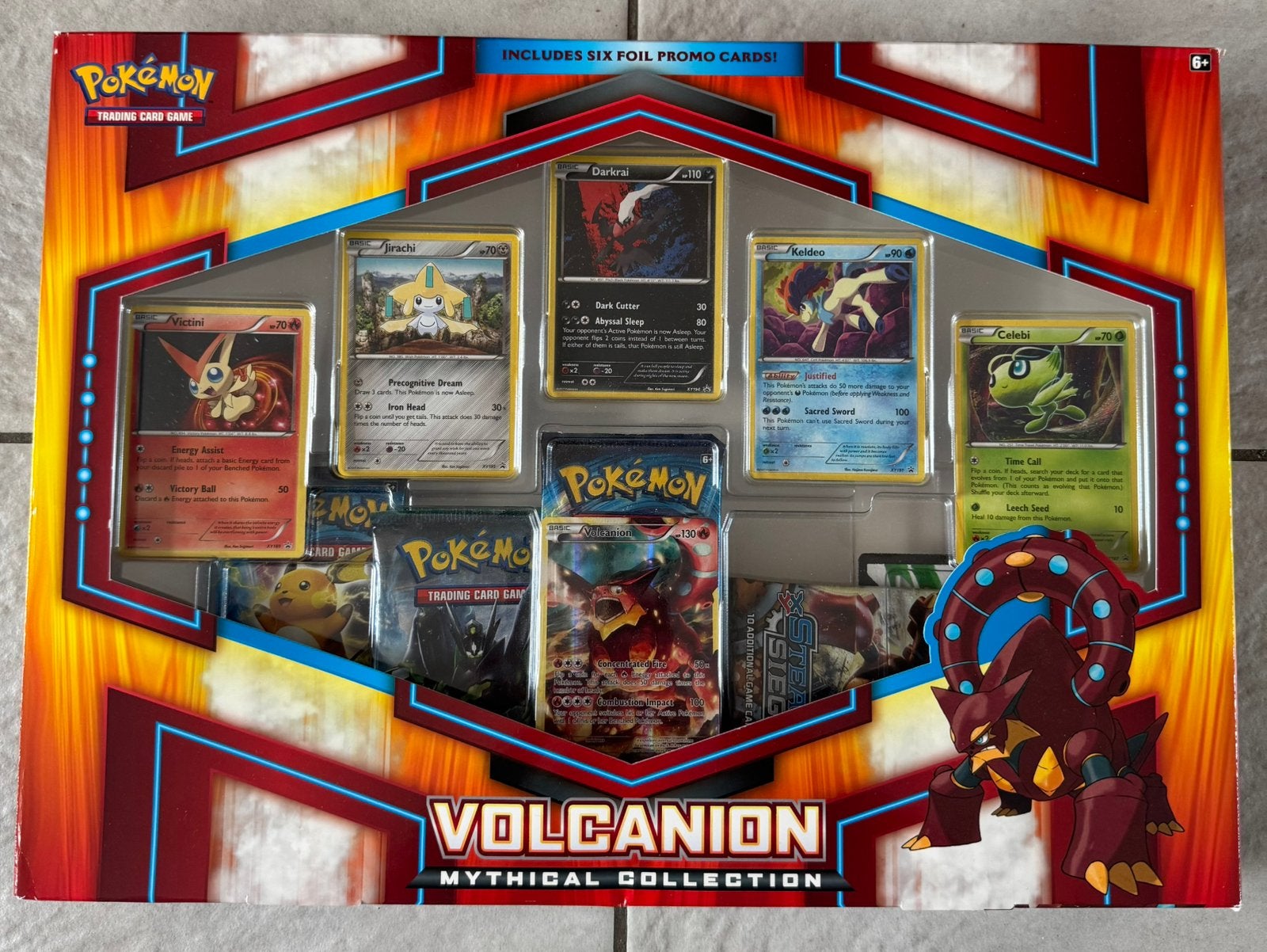 Mythical Pokémon Collection: Volcanion, Ophalen of Verzenden, Zo goed als nieuw, Meerdere kaarten