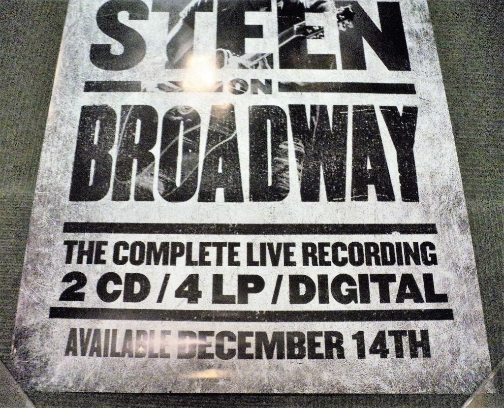 Bruce Springsteen PROMO POSTER On Broadway, Bruce Springsteen, Ophalen of Verzenden, NvT, Poster, Artwork of Schilderij