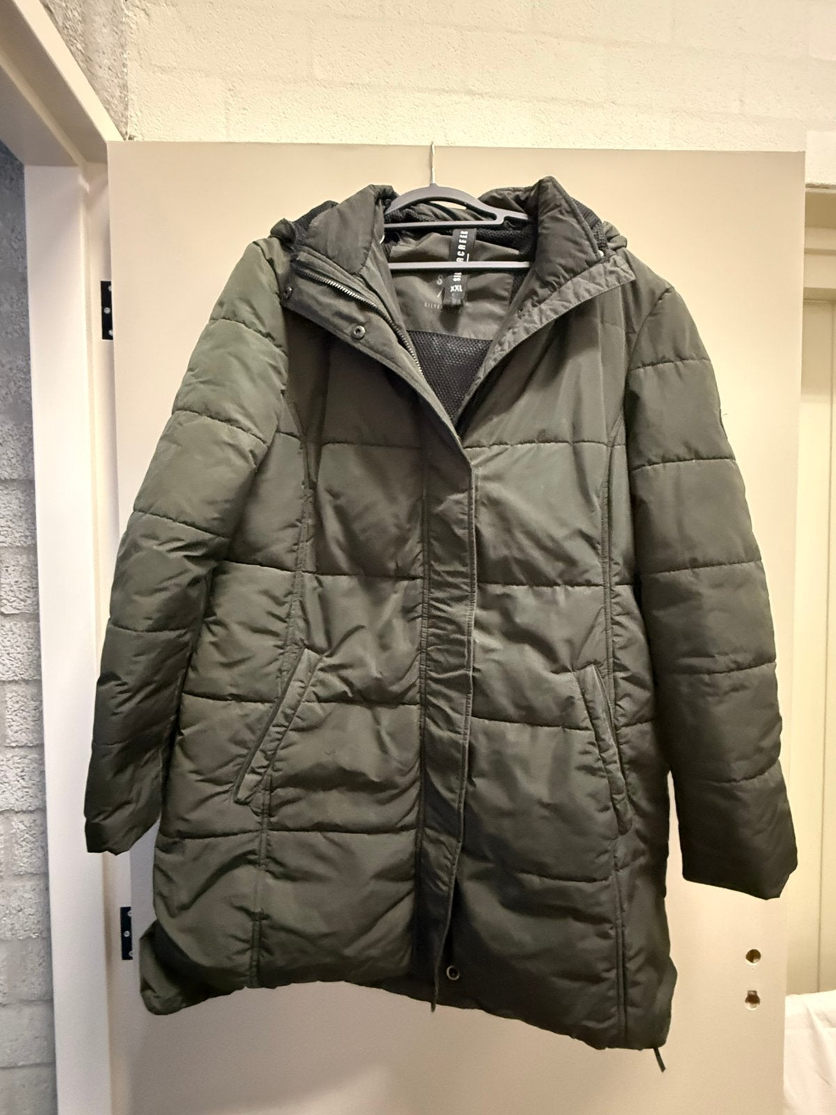 Winterjas silvercreek maat xxl, Ophalen of Verzenden, Zo goed als nieuw, Maat 46/48 (XL) of groter, Groen