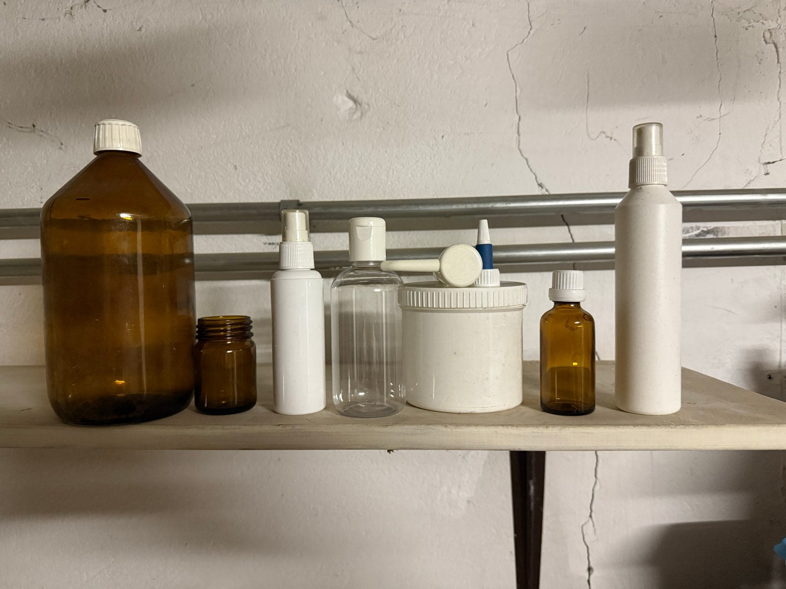 Diverse lege flessen en potjes voor cosmetica/vloeistoffen, Ophalen of Verzenden, Nieuw, Overige typen