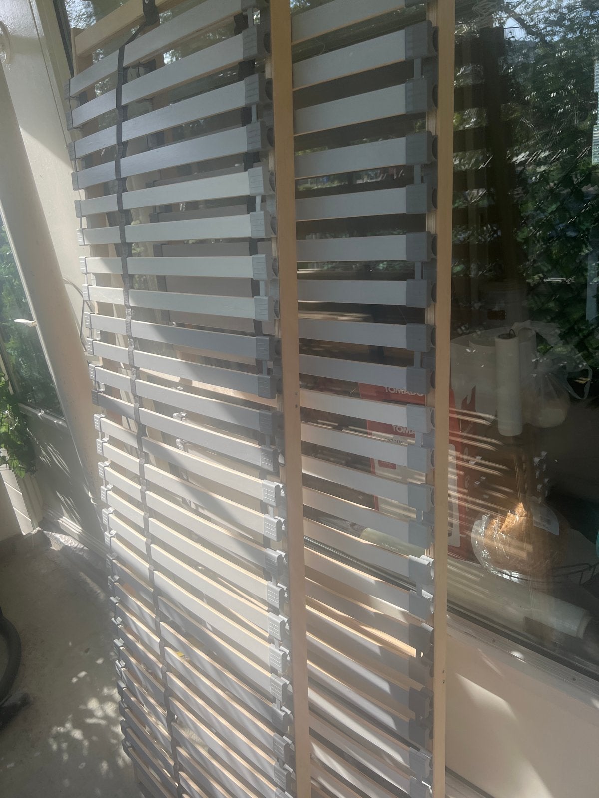Twee Lattenbodem 70x200 cm - Zo goed als nieuw, Ophalen of Verzenden, Zo goed als nieuw, Bedbodem, 200 cm