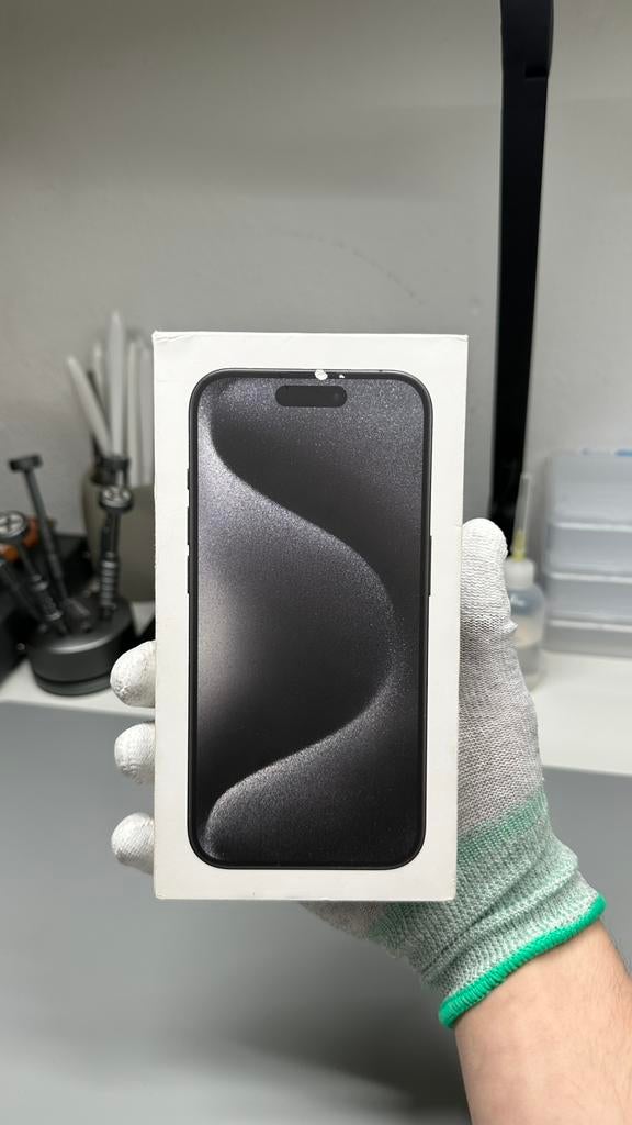 iphone 15 Pro, Zwart, 128GB, Batterij 100%, 12 mnd garantie, Telecommunicatie, Mobiele telefoons | Apple iPhone, 128 GB, Zwart
