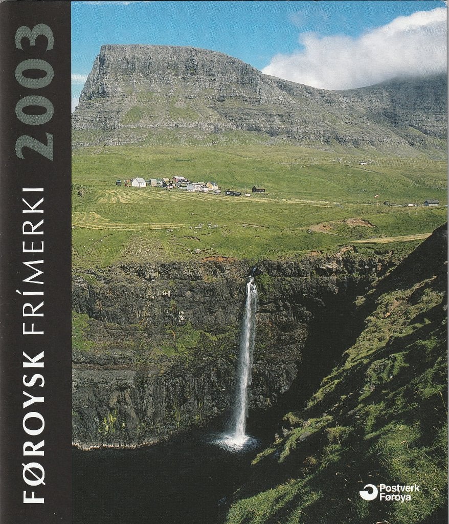 Postzegels Faeröer, Jaarmap 2003 postfris. Zie afbeelding. 2, Ophalen of Verzenden, Denemarken, Postfris
