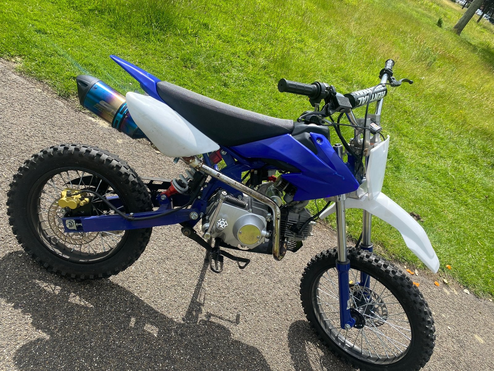 Crossmotor 125cc - Elektrische & Kickstart - Topstaat, Ophalen of Verzenden, Gebruikt, Overige merken