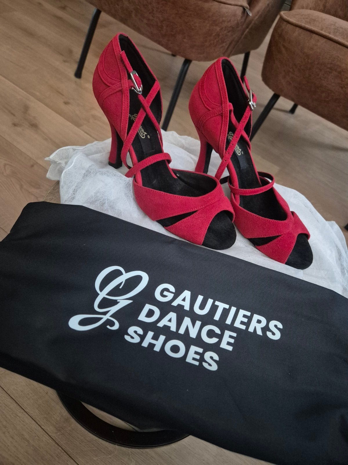 Gautiers Dansschoenen Latin Salsa Bachata Kizomba Nieuw, Ophalen of Verzenden, Nieuw, Schoenen