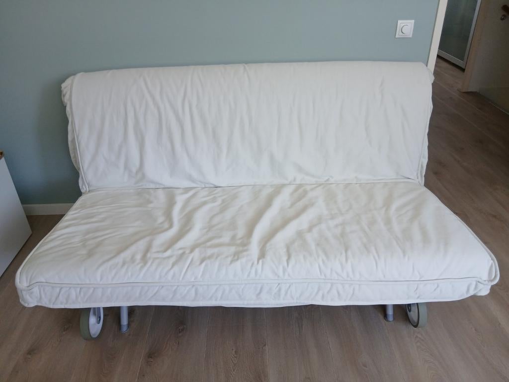 Ikea slaapbank 160x200cm, Ophalen, Tweepersoons, 160 cm, 200 cm
