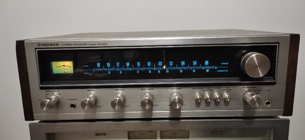 Pioneer SX 434 nichicon gold, Ophalen, Refurbished, Pioneer, Minder dan 60 watt