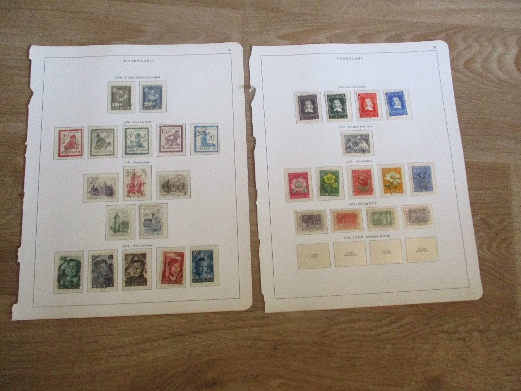 postzegels Nederland NVPH 561 tm NVPH 591 divers, Postzegels en Munten, Ophalen of Verzenden, Na 1940, Gestempeld