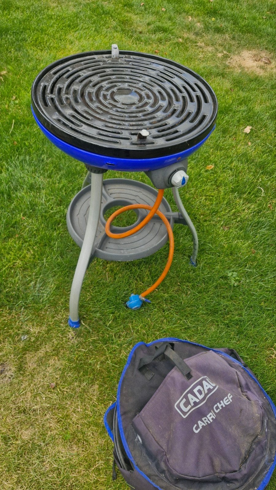 Cadac carri chef gas BBQ, Ophalen