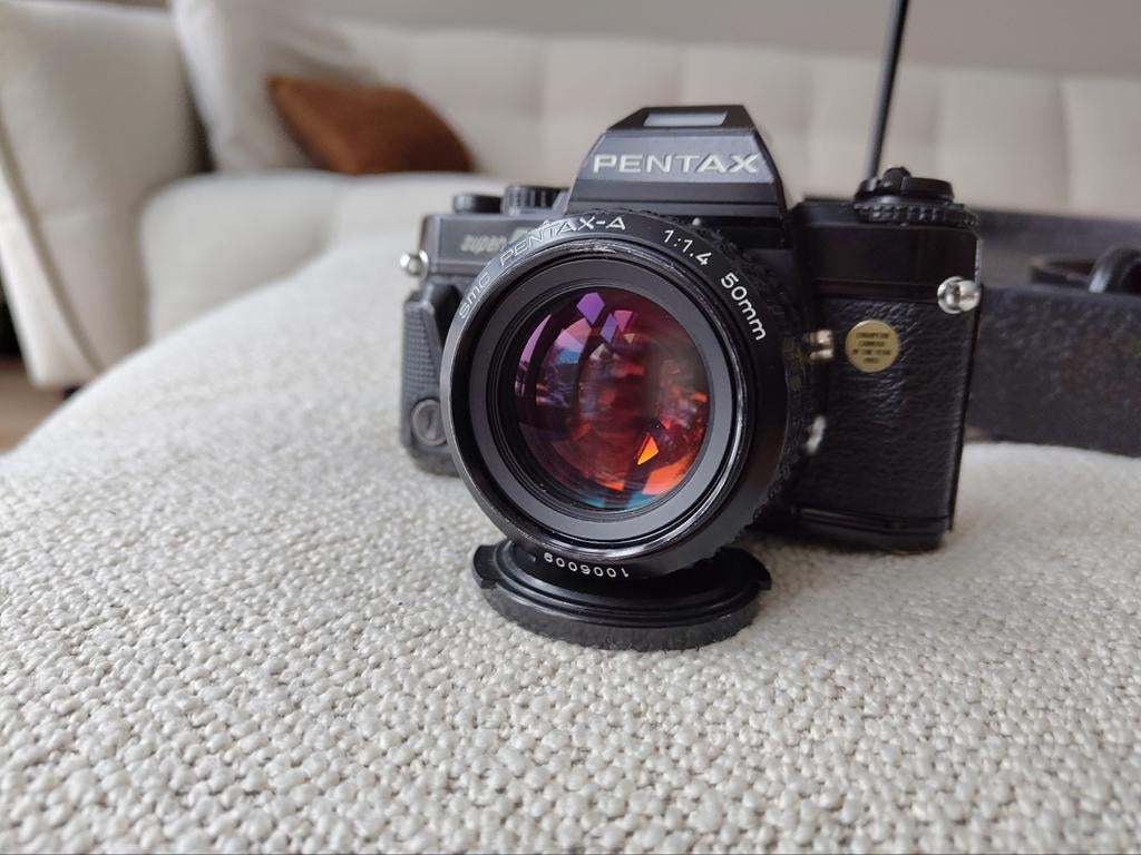 Pentax Super A, Audio, Tv en Foto, Fotocamera's Analoog, Ophalen of Verzenden, Spiegelreflex, Pentax