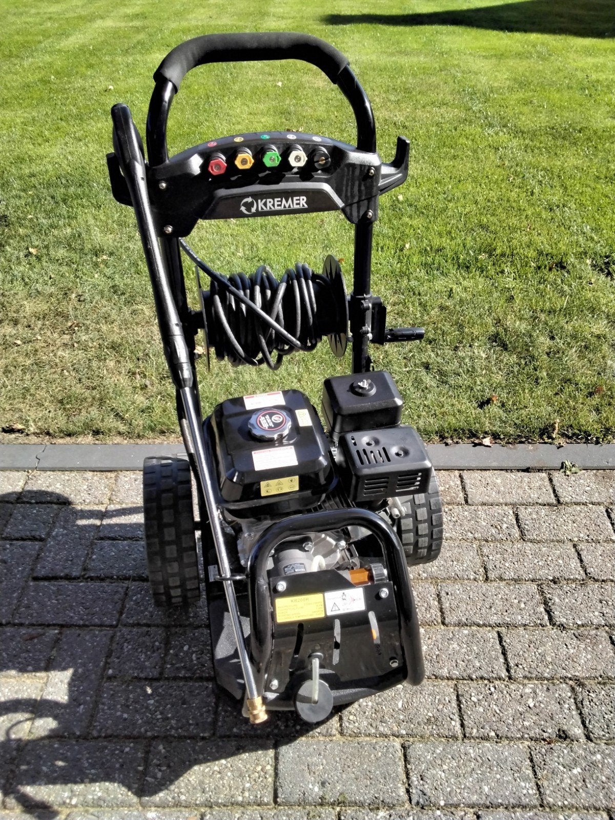 kremer  hogedrukreiniger  KR 200 H, Tuin en Terras, Ophalen of Verzenden, Zo goed als nieuw, Elektrisch
