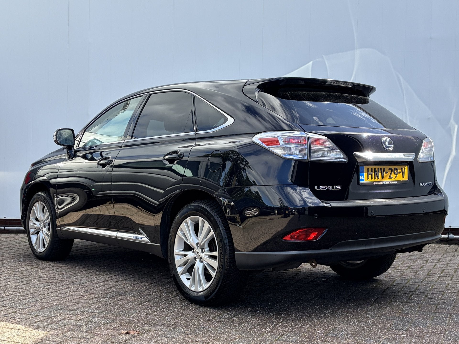 Lexus RX 450h 4WD Executive Head-up Memory Leer Trekhaak teg, Auto's, Automaat, Gebruikt, 2000 kg, Zwart