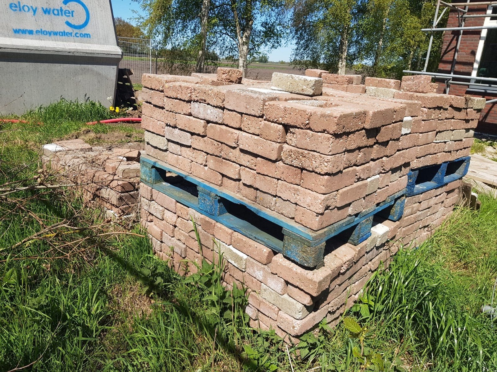 Klinkers , rood/aardekleur gratis, Ophalen, Gebruikt, 10 m² of meer, Klinkers