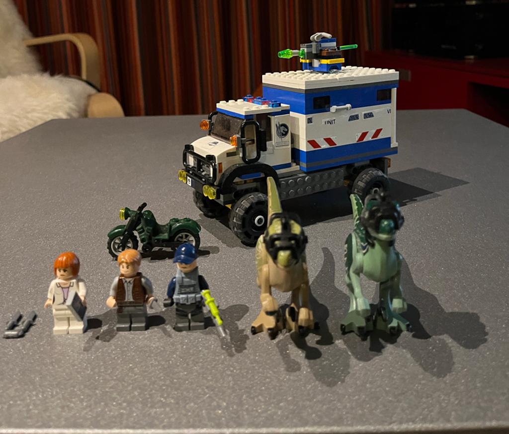 LEGO Jurassic World 75917 Raptor Rampage, Jurassic World, Lego, Ophalen of Verzenden, Zo goed als nieuw