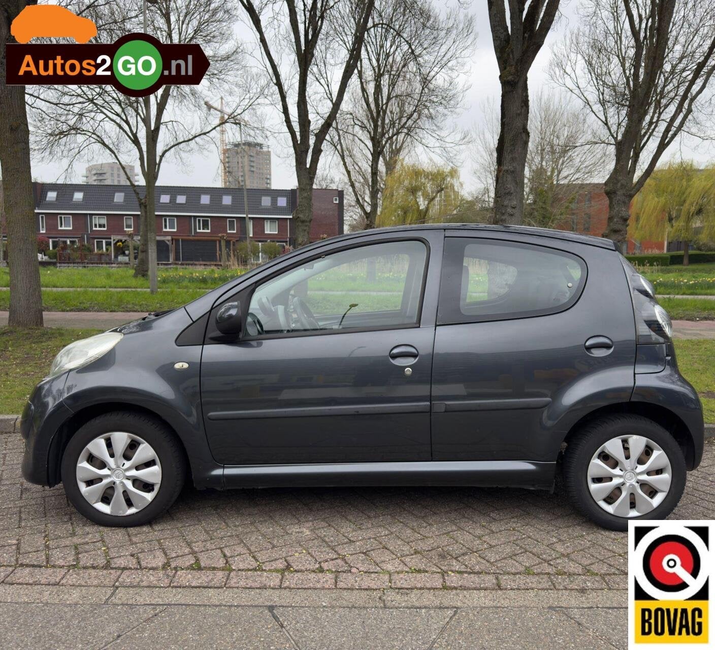 Citroen C1 1.0-12V Ambiance I Automaat I Airco I rijklaar I, Auto's, Gebruikt, Metallic lak, 4 stoelen, C1