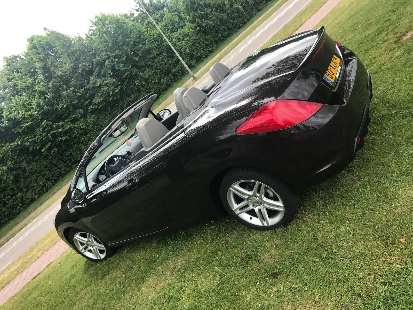 Peugeot 308 1.6 THP CC 2009 Bruin, 1487 kg, Beige, 4 cilinders, 4 stoelen