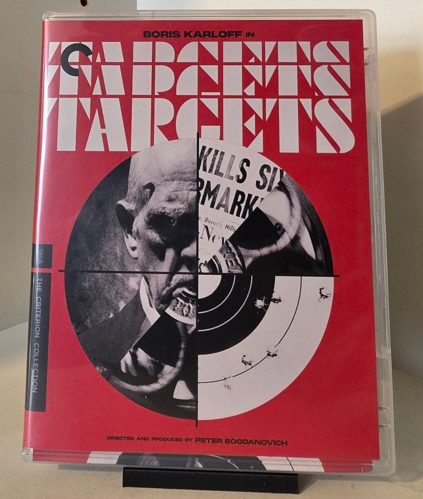 TARGETS - Criterion Collection - Blu-ray, Verzenden, Film, Zo goed als nieuw, Inclusief boekje