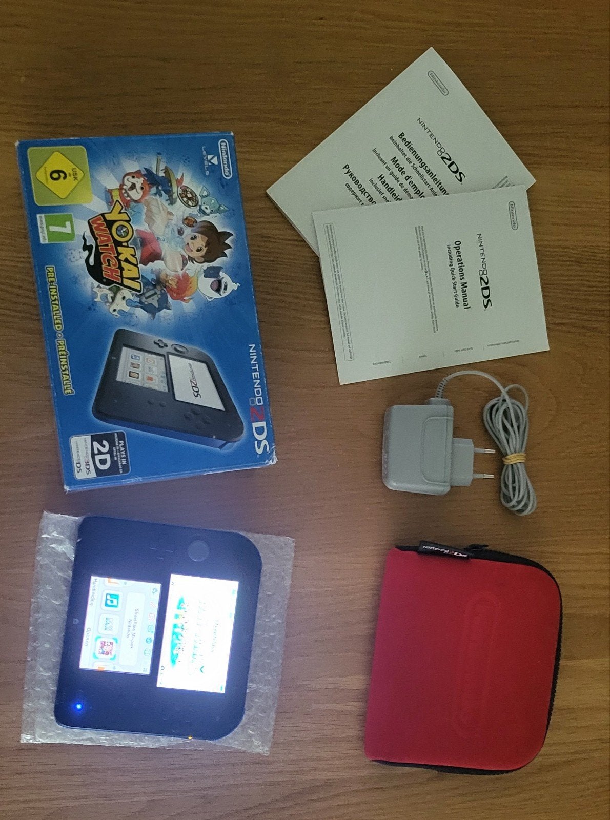 2ds yokai edition in doos, Spelcomputers en Games, Spelcomputers | Nintendo 2DS en 3DS, Ophalen of Verzenden, Zo goed als nieuw