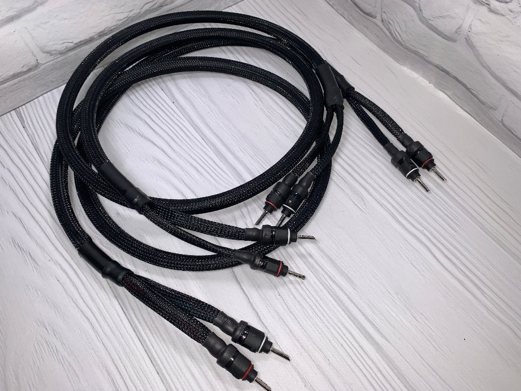 Silent Wire LS7 High-End Luidsprekerkabel (Duitsland), Audio, Tv en Foto, Ophalen, Zo goed als nieuw, Minder dan 2 meter, Luidsprekerkabel