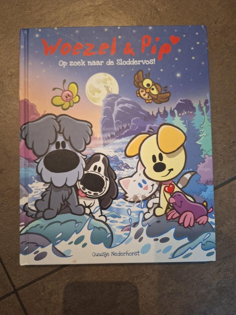 Woezel & Pip: Op zoek naar de Sloddervos!, Boeken, Ophalen of Verzenden, Zo goed als nieuw, Guusje Nederhorst, Fictie algemeen